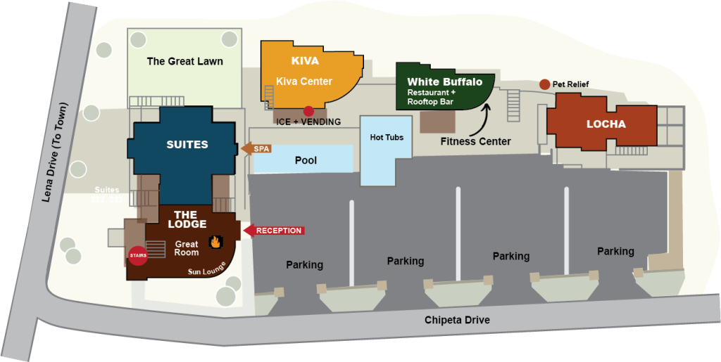 Chipeta Lodge Map
