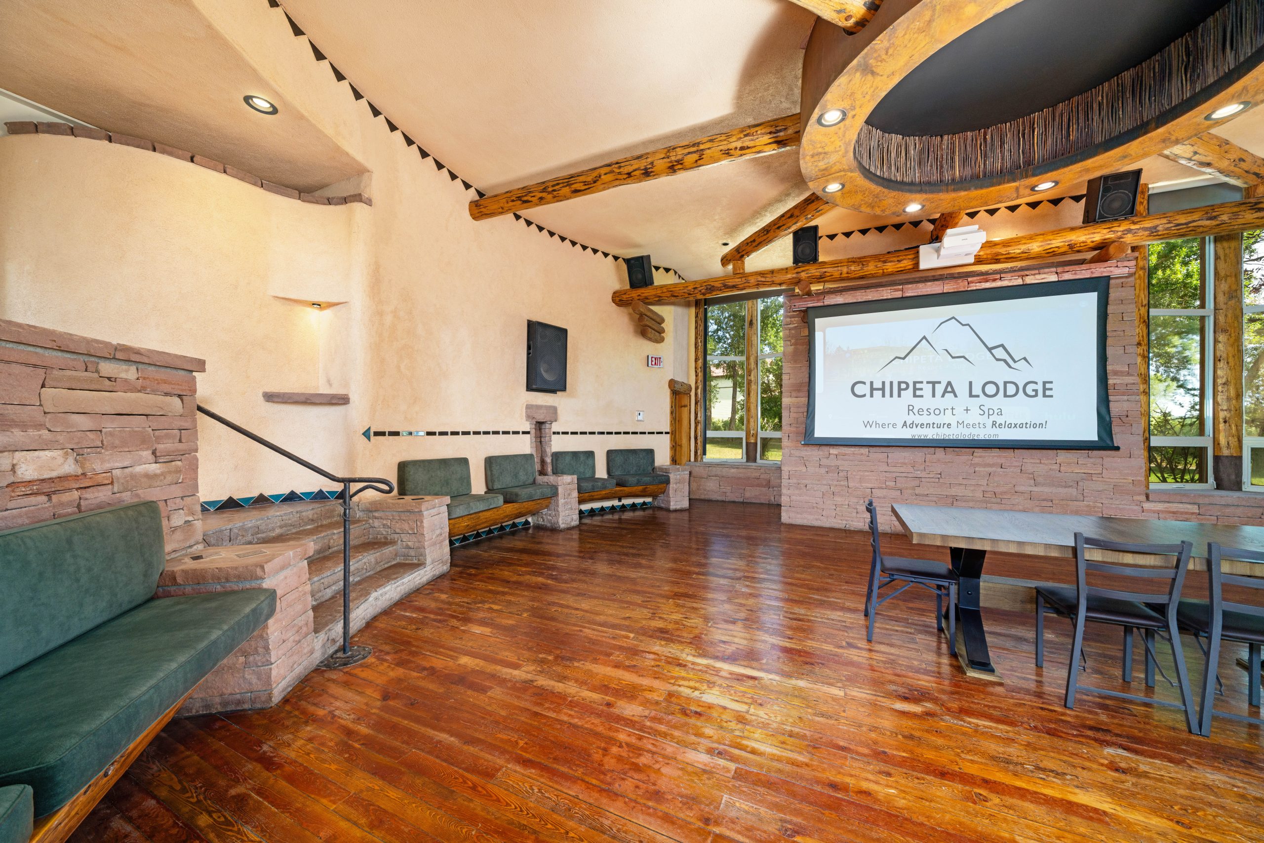 Kiva Center conference and event space at Chipeta Lodge Resort + Spa