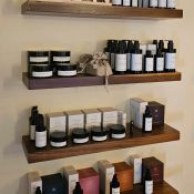 ISUN Products Display at Chipeta Lodge Spa by ISUN at Chipeta Lodge Resort + Spa