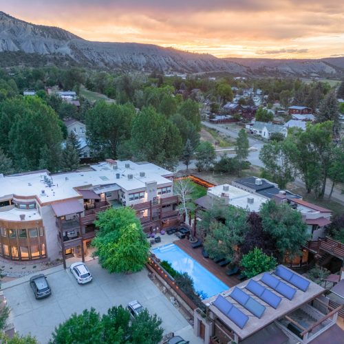 Sky View of Chipeta Lodge