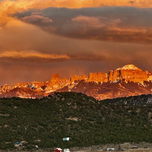 Sunset View from the Lodge