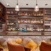 Bar at the White Buffalo Restaurant + Bar at Chipeta Lodge Resort + Spa