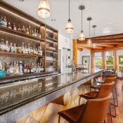 Bar at the White Buffalo Restaurant + Bar at Chipeta Lodge Resort + Spa