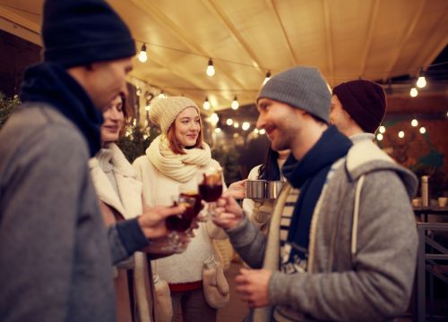 Celebrating with friends and family at Chipeta Lodge Resort + Spa