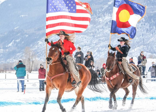 Skijoring near Chipeta Lodge Resort + Spa