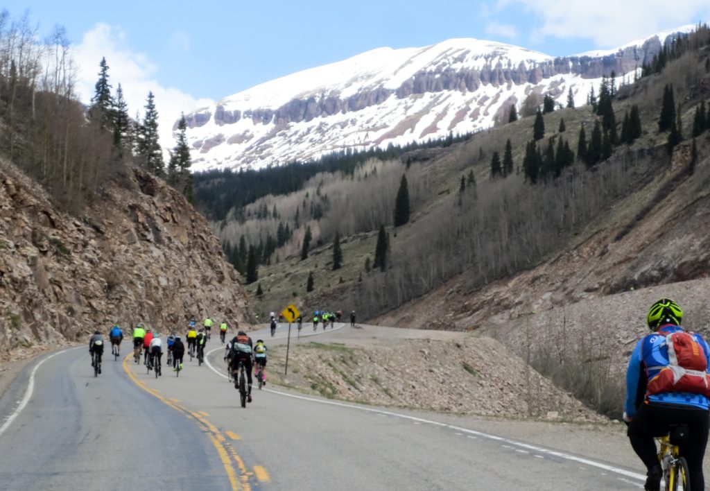 Iron Horse Bicycle Classic race weekends between Durango and Silverton, Colorado near Chipeta Lodge Resort + Spa