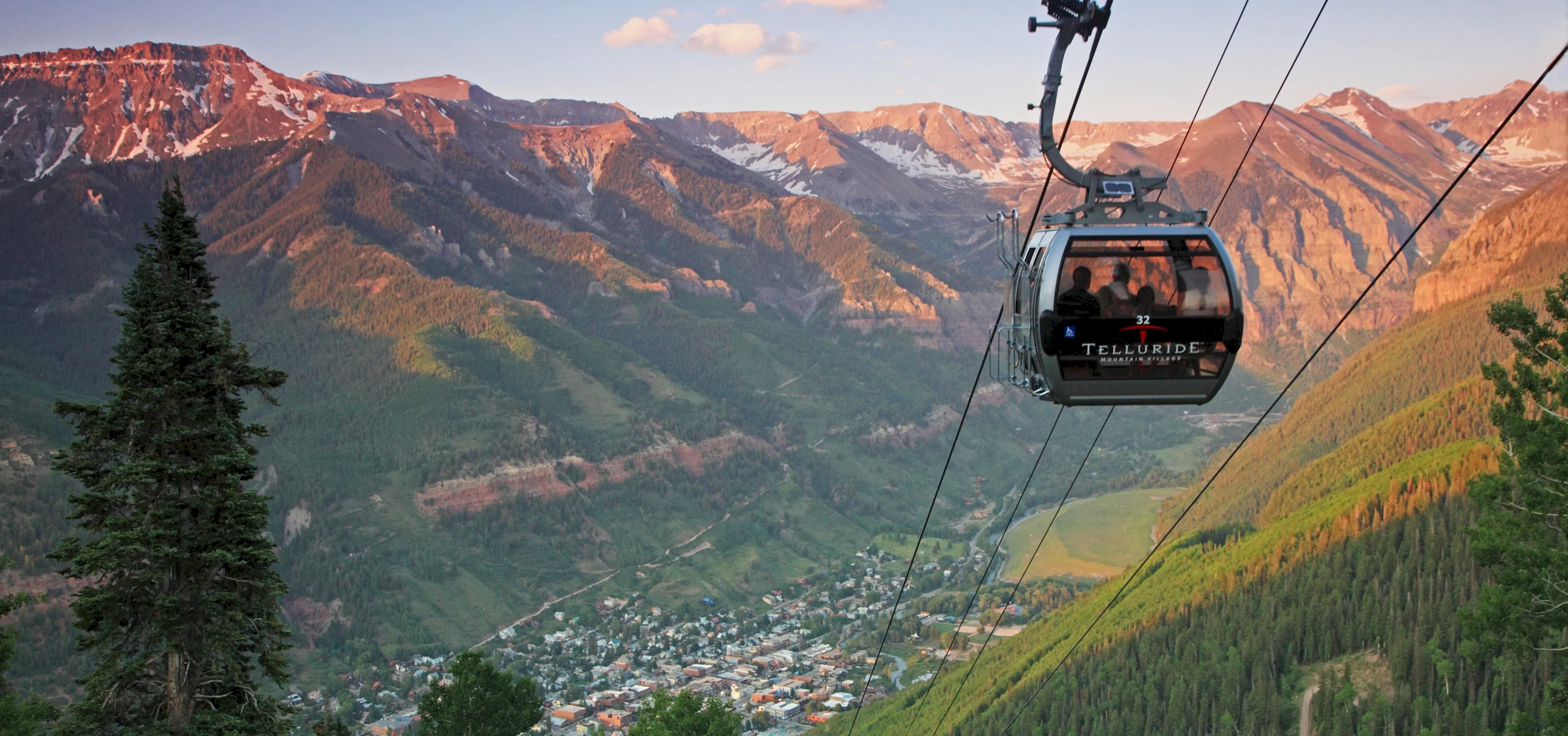 Free summer gondala at Telluride, near Chipeta Lodge Spa + Resort