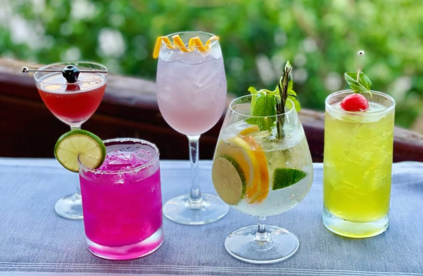 CHIP_White-Buffalo-Cocktails - Chipeta Lodge Resort + Spa Colorful Summer Cocktails at the White Buffalo Restaurant + Bar at the Chipeta Lodge Resort + Spa