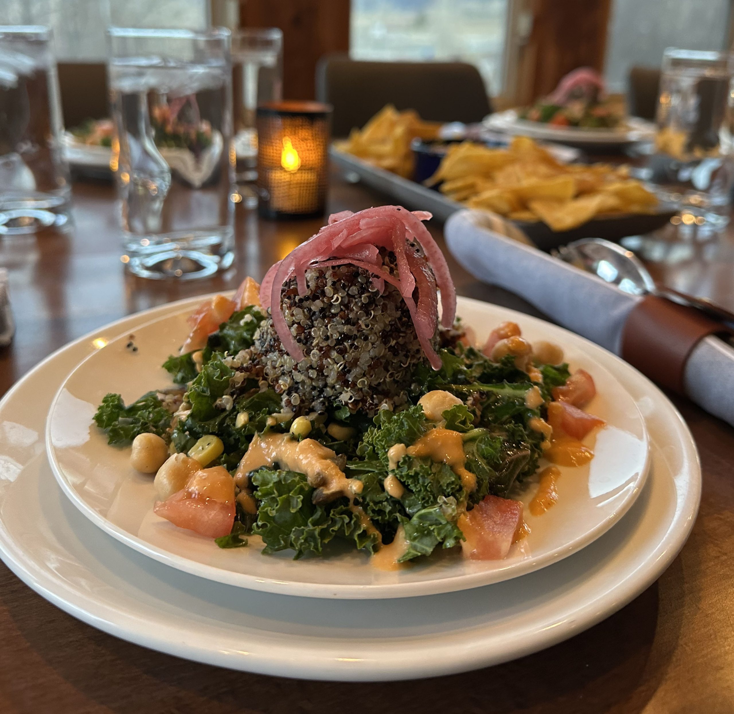 White Buffalo Dinner Dish at the Chipeta Lodge Resort + Spa