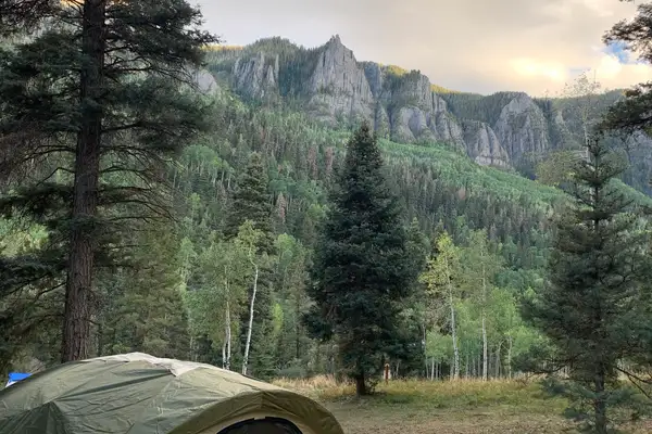 Chipeta_Angel-Ck-Camp - Chipeta Lodge Resort + Spa Angel Creek Campground outside of Ouray near Chipeta Lodge Resort + Spa