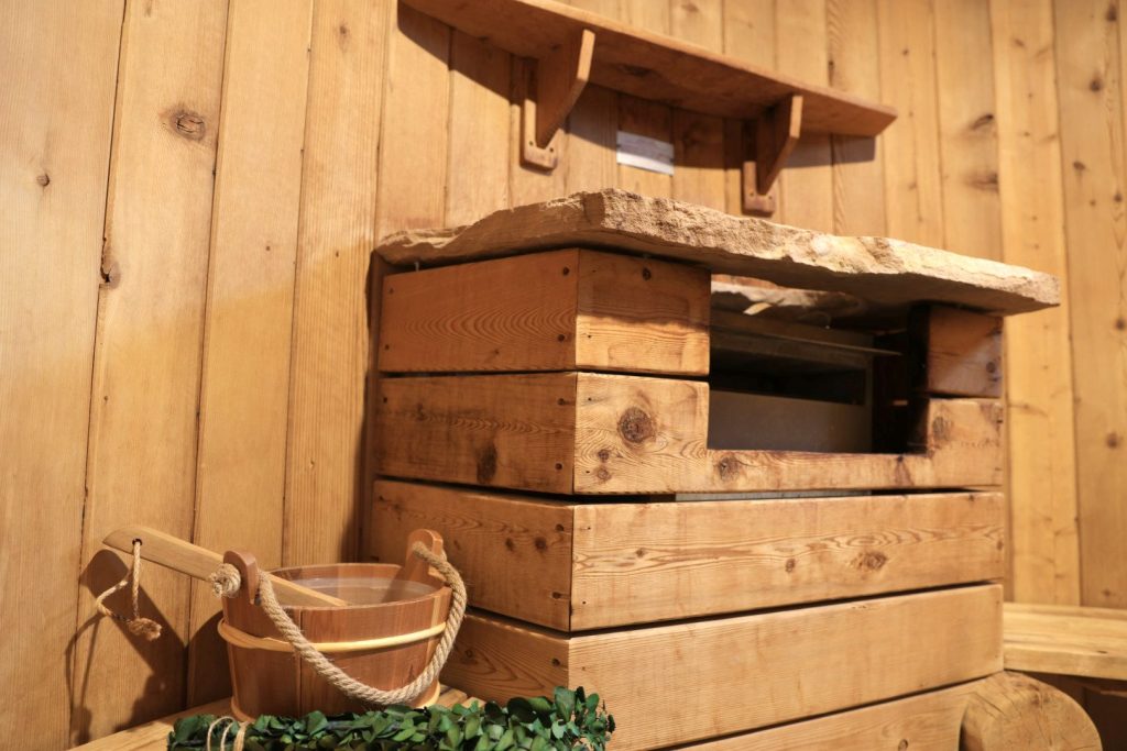 Enjoy the full experience of a dry sauna at Chipeta Lodge Resort + Spa