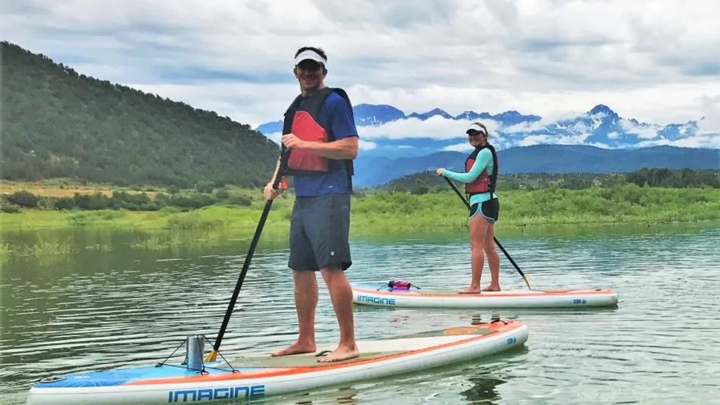 Paddleboarding at Ridgway State Park near Chipeta Lodge Resort + Spa (Photo courtesy of Visit Ridgway)