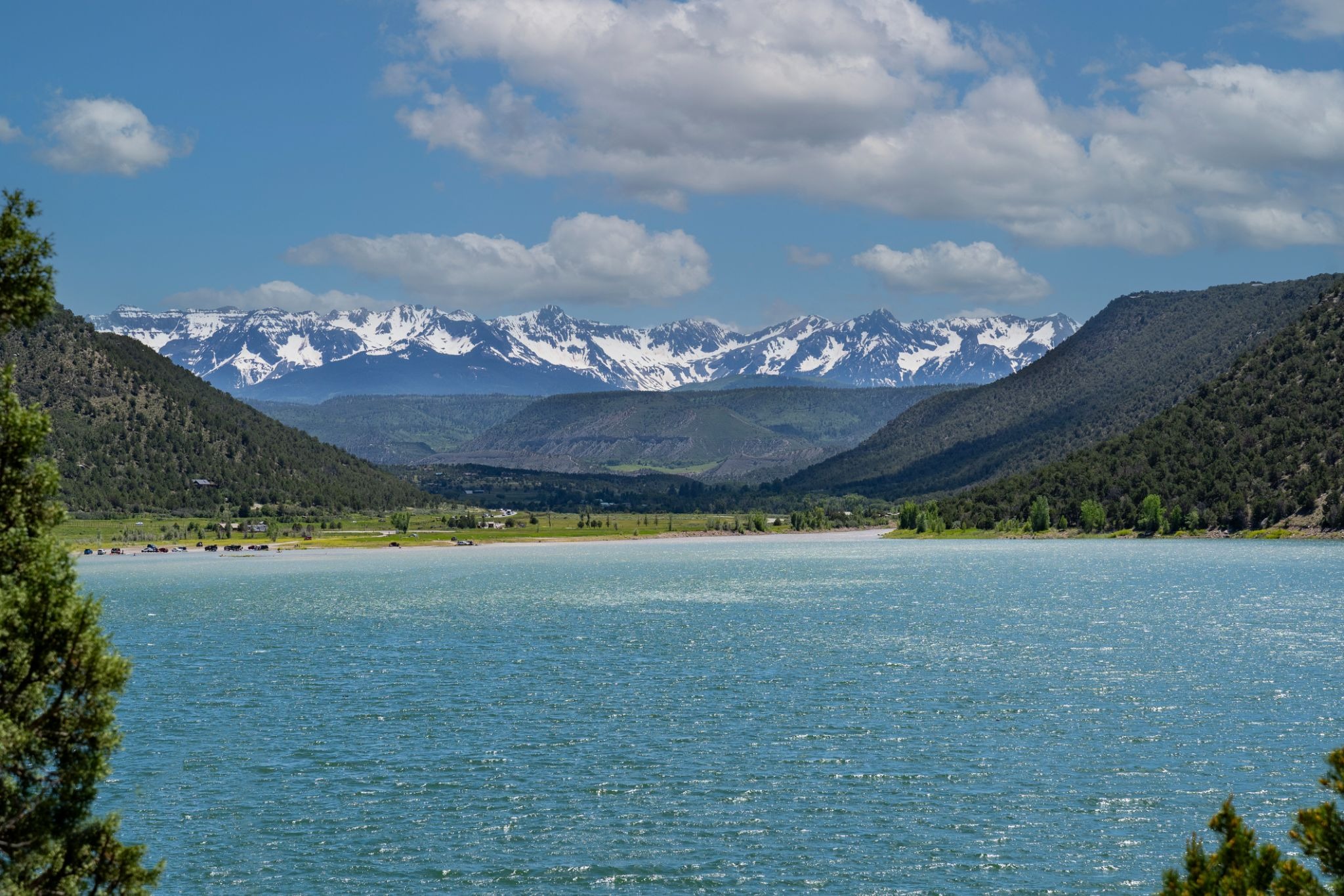 View of Reservoir at Ridgway State Park near Chipeta Lodge Resort + Spa